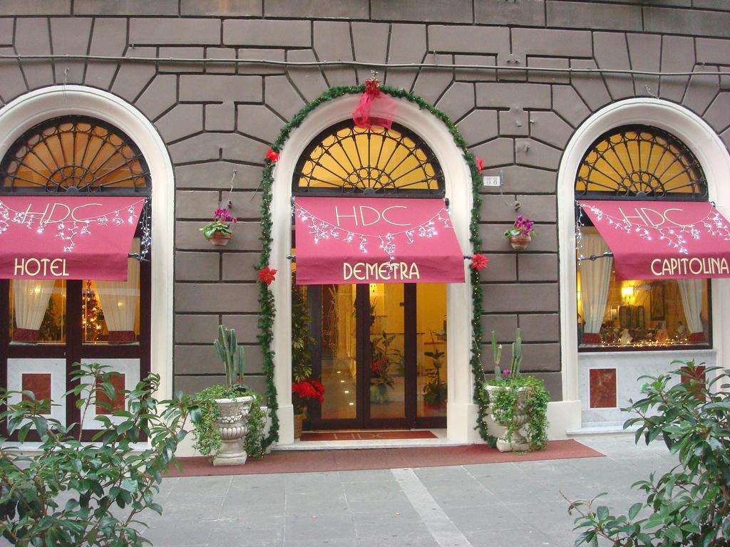 Hotel Demetra Capitolina Róma Kültér fotó
